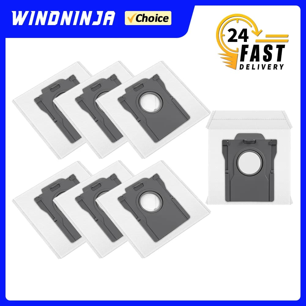 Sacchetti per la polvere Accessori per Dreame L10s Pro Ultra Heat/X30 Ultra/X30 Pro/X40 Ultra/X40 Pro/L40 Ultra/X50 Ultra Robot Aspirapolvere Parte