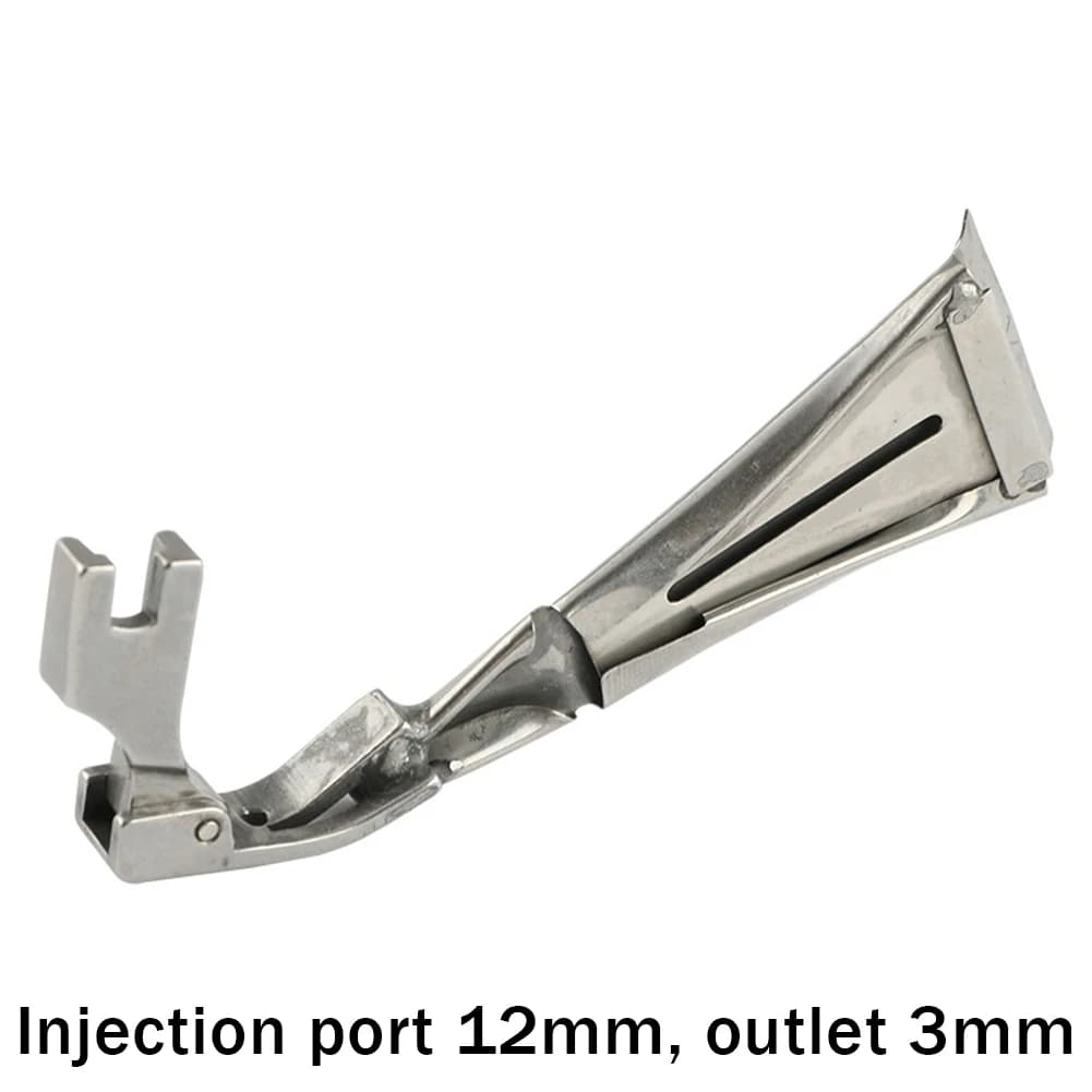 Dispositivo per orlatura per tubo per macchina da cucire Dispositivo per orlatura per auto piatta con prestazioni eccellenti industriali