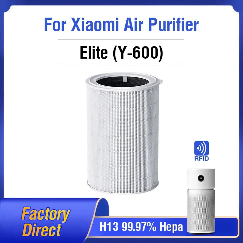Per Xiaomi Purificatore D'aria Elite Y-600 Filtro Filtro di Ricambio per Xiaomi Mi Norma Mijia Purificatore D'aria Elite Y-600