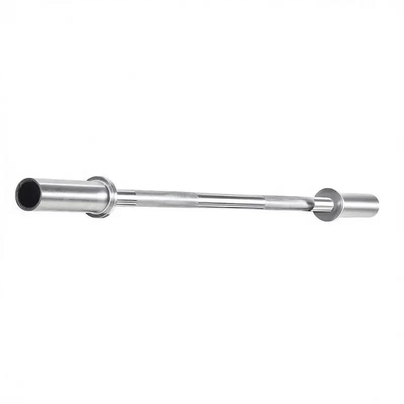 4FT Barbell Bar, Fits 2-Inch Weight Plates, Chrome Plated Barbell Bar with Knurled Grip for Strength Training, Weightlifting, Squat, Deadlift, Bench Press, Curl, Overhead Press, 500lbs Capacity