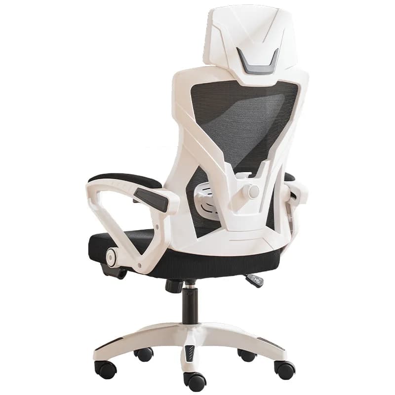 Sedia da ufficio ergonomica girevole in rete con schienale alto personalizzata in fabbrica Sedia da gioco direzionale dal design moderno per lavori su computer
