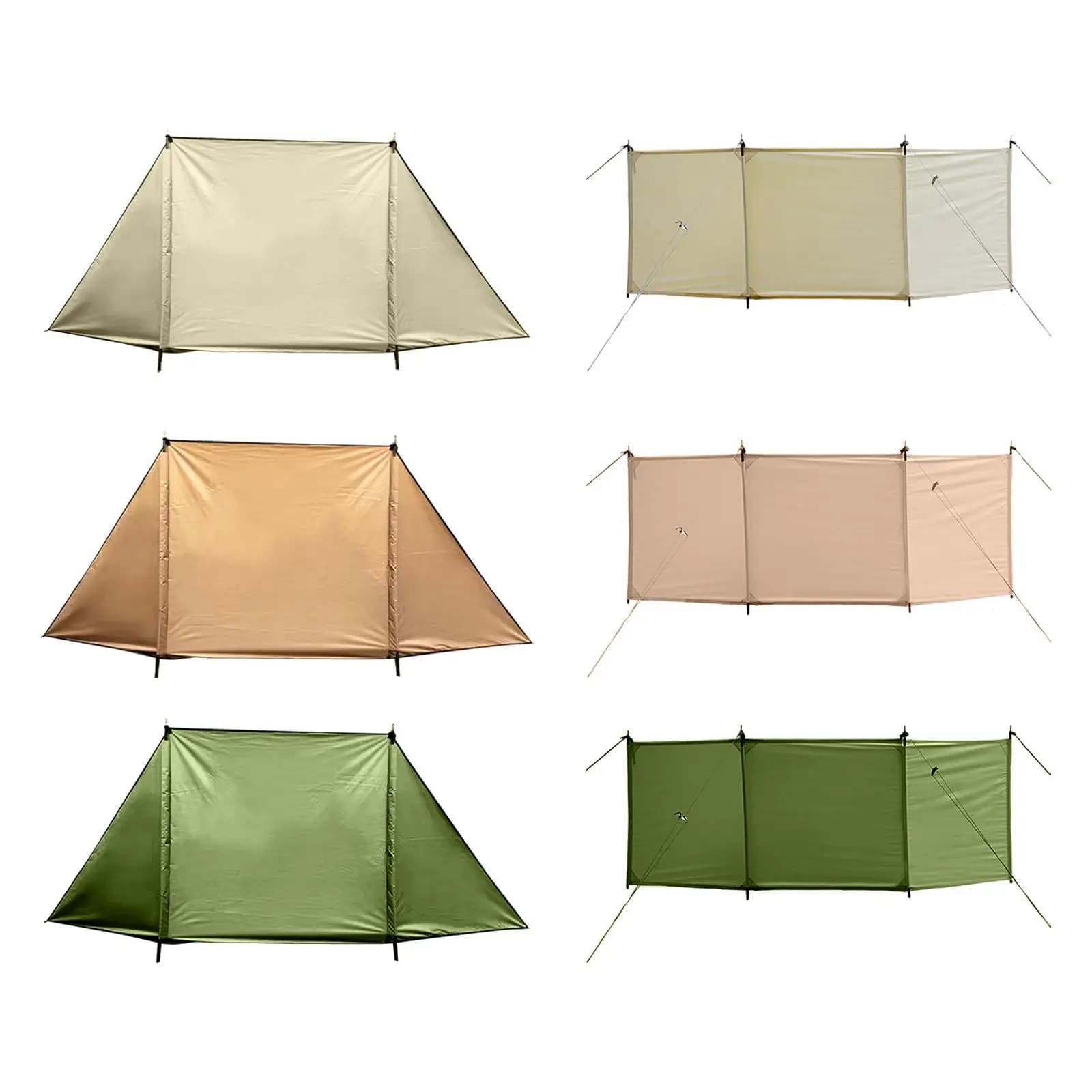 Camping Stove, Privacy Screen for Barbecue and Garden