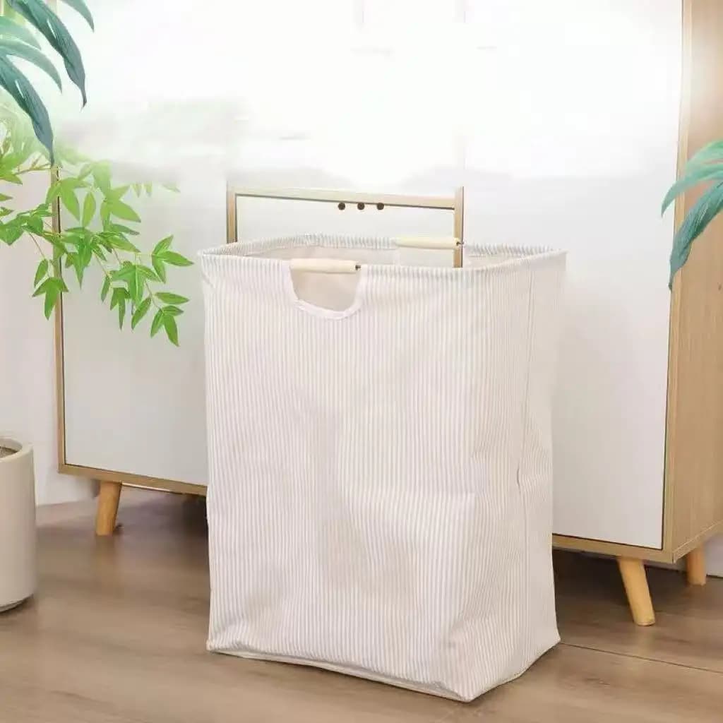 Large Capacity Laundry Storage Dirty Clothes Storage Basket with Handle Hamper Collapsible Laundry Basket Bathroom Accessories