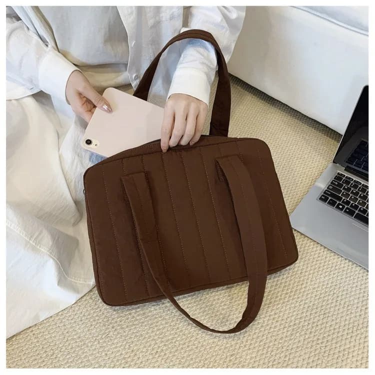 Borsa a tracolla per laptop da 14 pollici, borsa per pendolari multiuso per iPad, borsa protettiva semplice e custodia per computer