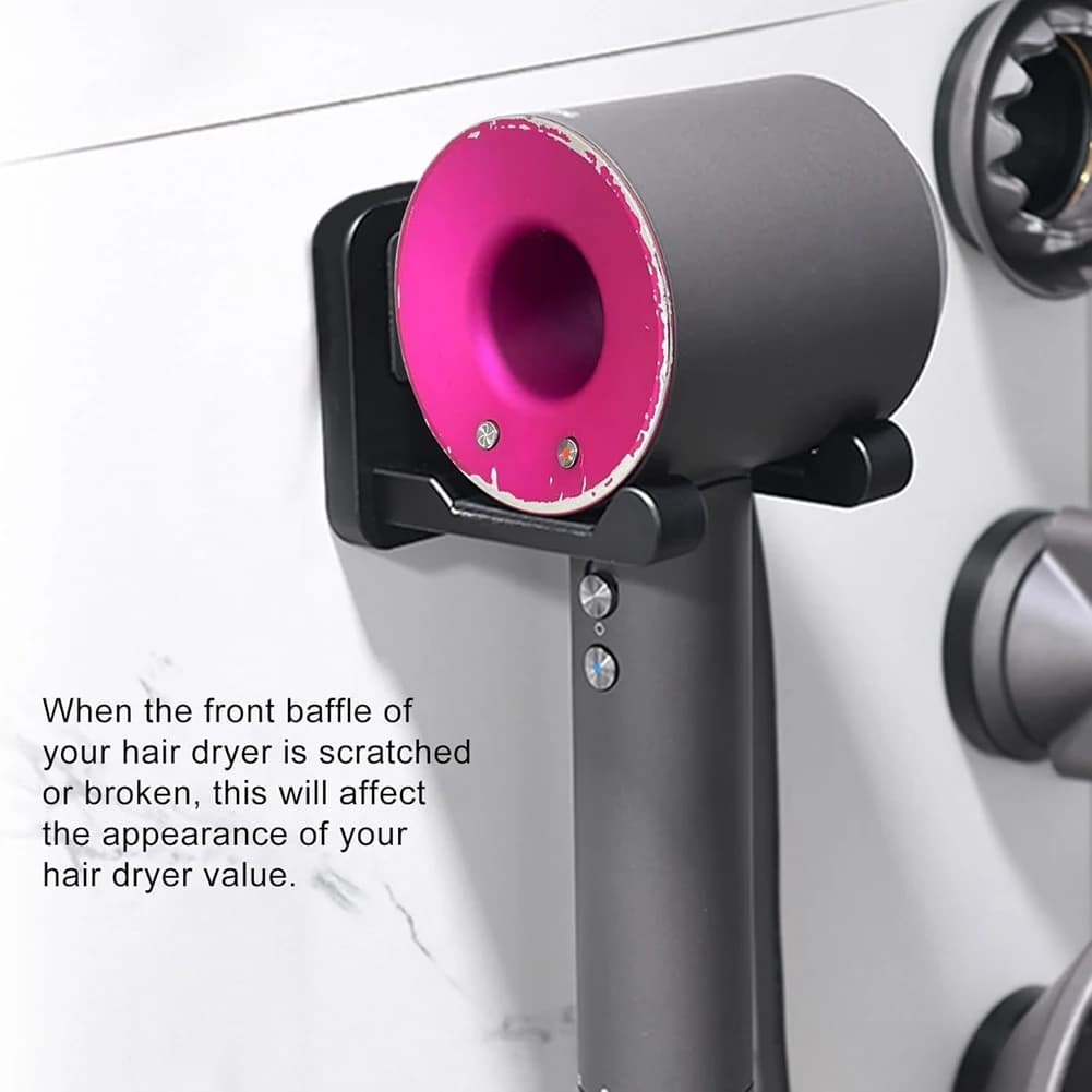 A02V-Replacement front cover attachment for Dyson Supersonic HD01 HD02 HD03 HD07 HD08 Hair dryer-Plane front deflector shell
