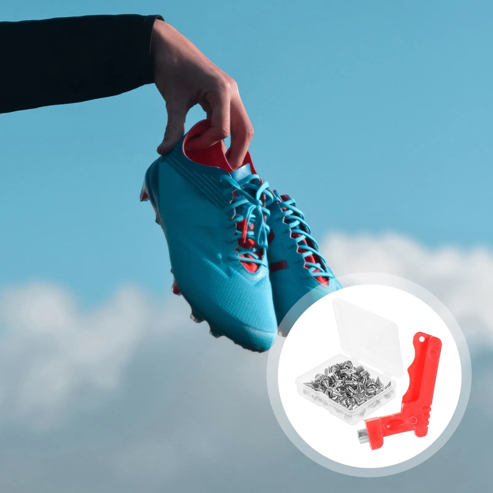 1Set Track Spikes for Sprinting Running Long Put Steel Plastic Spikes for Track Field Shoes Enhanced