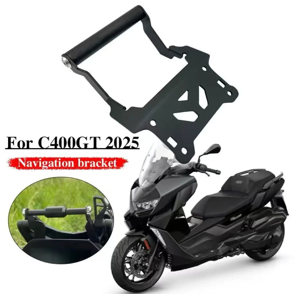 New For BMW C400GT C400 GT 2025 GPS Navigator Dashcam Mounting Bracket Rack Phone Support