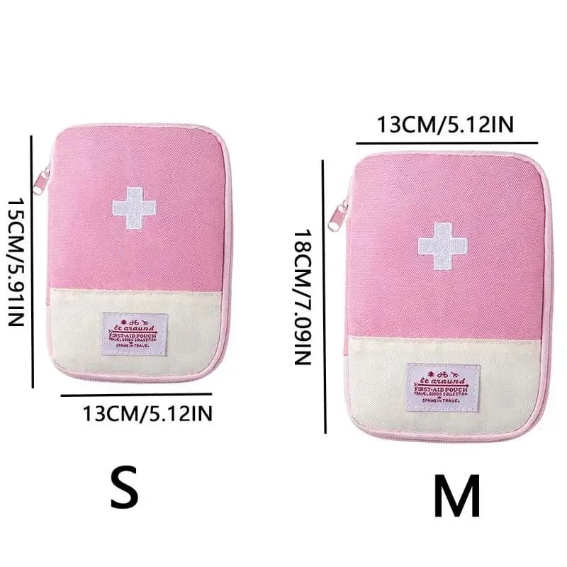 Adatto per viaggi all'aperto, borsa medica, kit di sopravvivenza per emergenze domestiche, kit di pronto soccorso, custodia per medicinali domestici