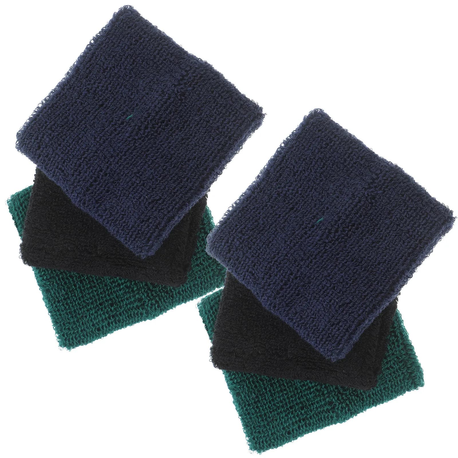 6 Pezzi Supporto per Polso, Fascia Elastica in Poliestere per Sport, Fitness e Yoga, Comodo Protettore per Polsi