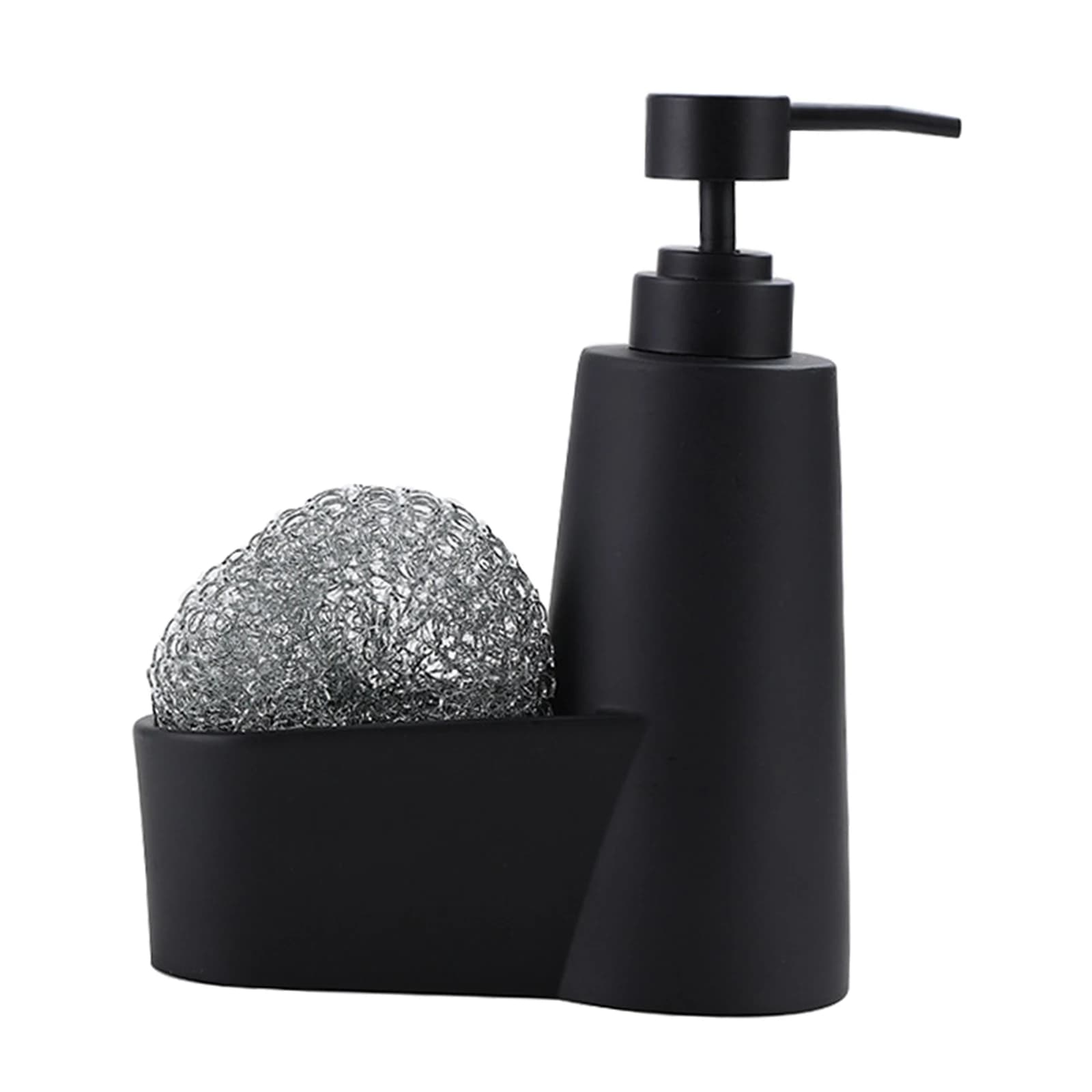 Liquid Soap Dispenser with Storage Box Sponge Holder Hand Sanitizer Lotion