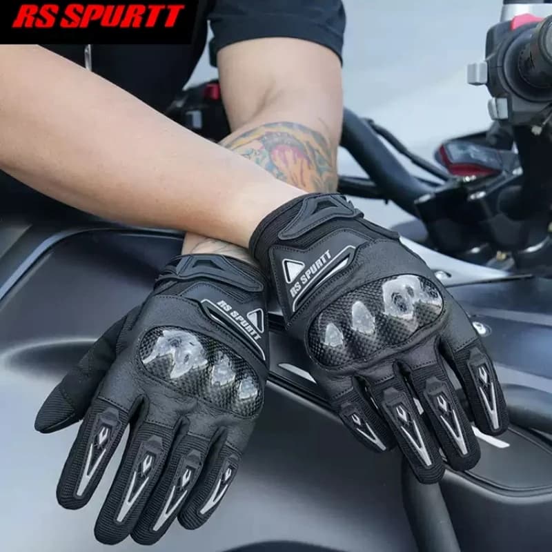 Summer Mesh Touchscreen Anti-fall Motorcycle Gloves Men Women Breathable Anti-Skid City Riding Bikers Motocross Gloves