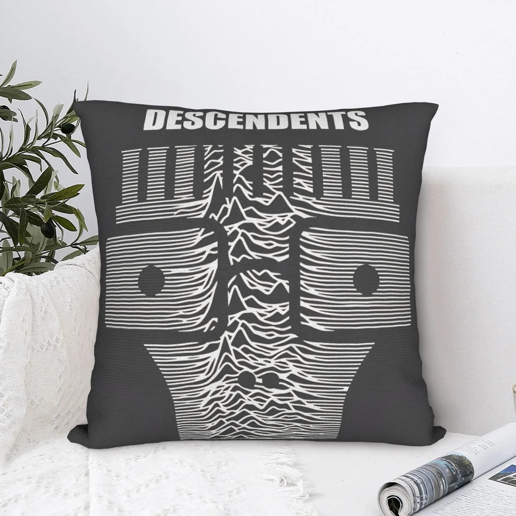 Federa per cuscino Descendents Milo Goes to College, federa originale per divano, decorazione per la casa, federe quadrate, regalo di compleanno