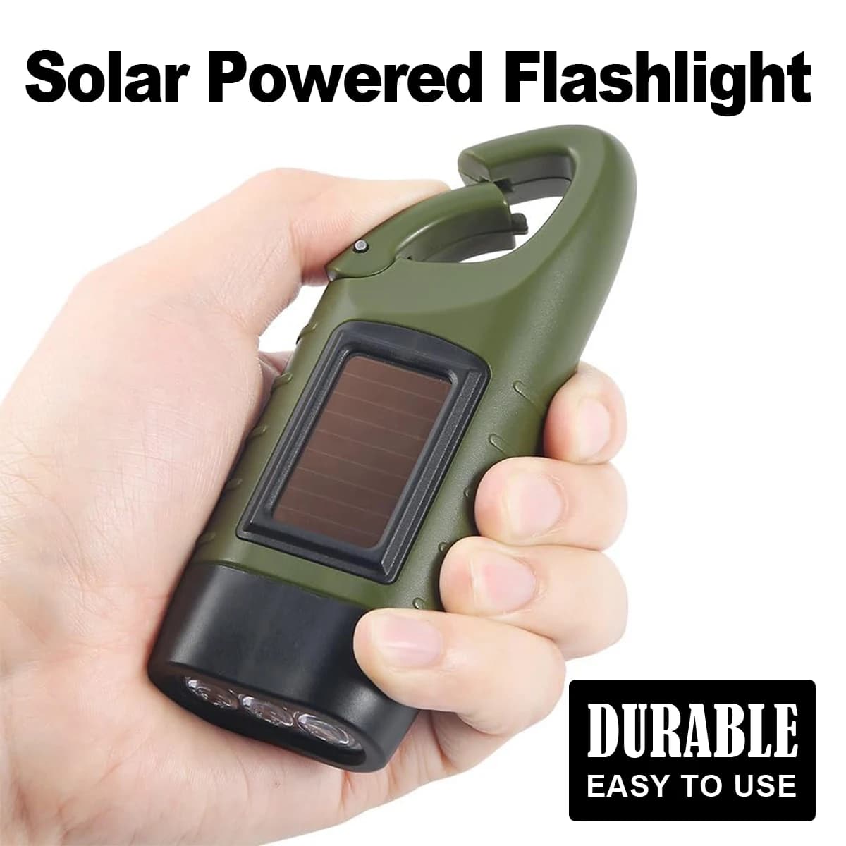 Hand Candle Dynamo Flashlight Rechargeable Flashlight led camping light solar lights powered lighting outdoor work waterproof