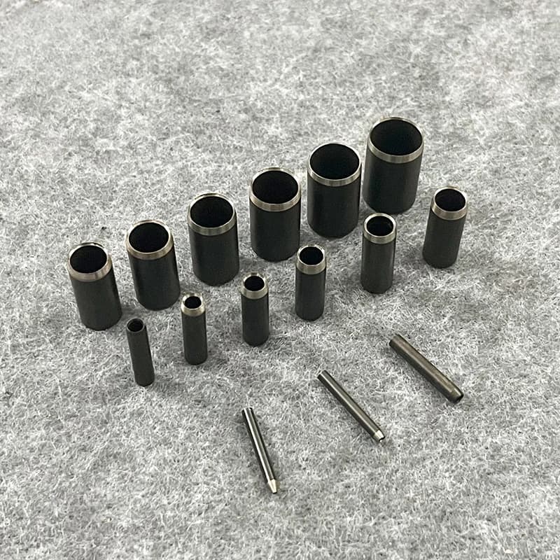 Punzonatrice per pelle Die 1-15mm Utensile da taglio rotondo Kit punzonatrice cava in acciaio ad alto tenore di carbonio per progetti fai da te di cucito artigianale in pelle