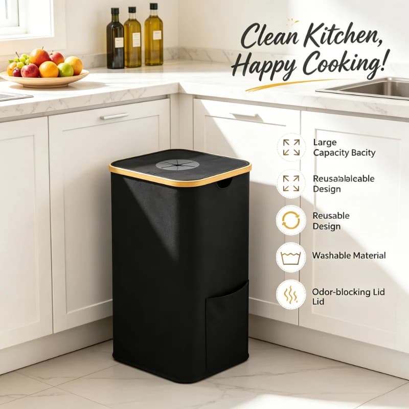 Household Portable Recycle Waste Bottle Collect Basket Foldable Reusable Empty Water Drink Bottle Storage Organizer Tote Bag