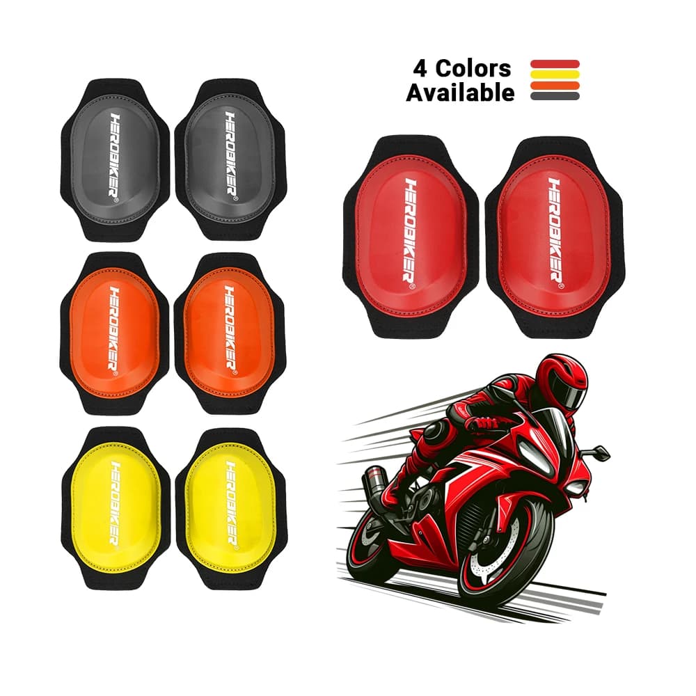 Motorcycle Heavy Locomotive Race Track Highway Practise Bend Knee Grinding Bag Slider Wearable Road Racing Knee Protection