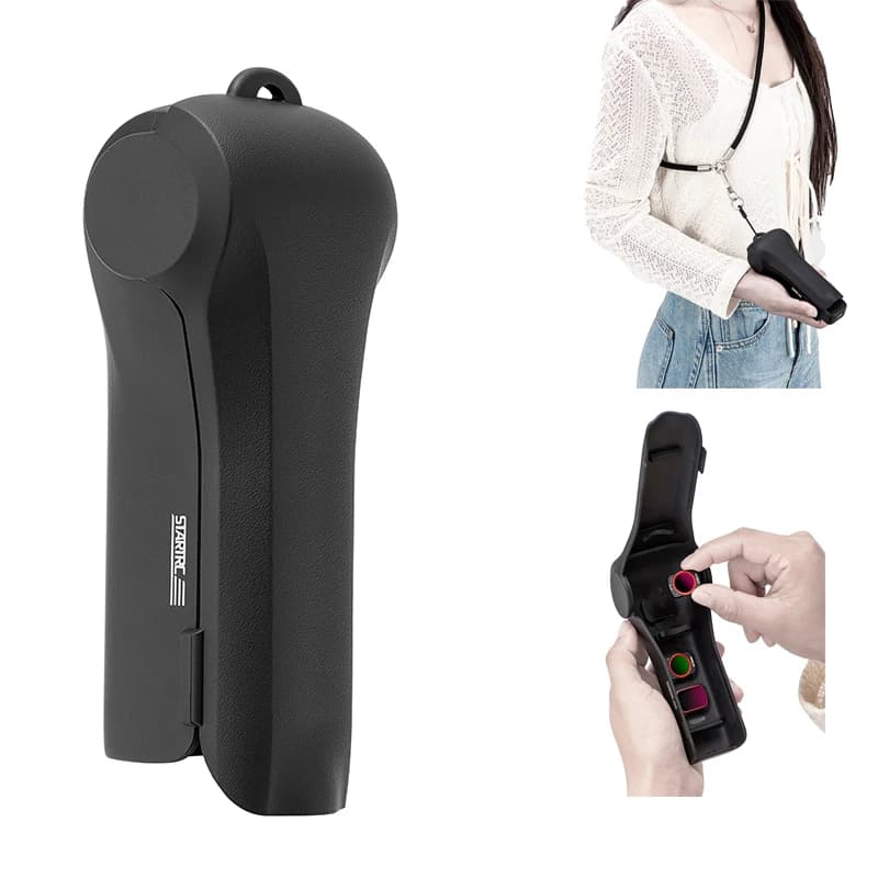 Esclusiva custodia protettiva con chiusura a scatto per DJI Pocket 4, custodia protettiva per filtro e gimbal, accessori per action camera