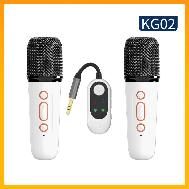 Macchina per karaoke portatile per auto, altoparlante KTV wireless Bluetooth con microfono a mani libere per telefoni Android e iOS