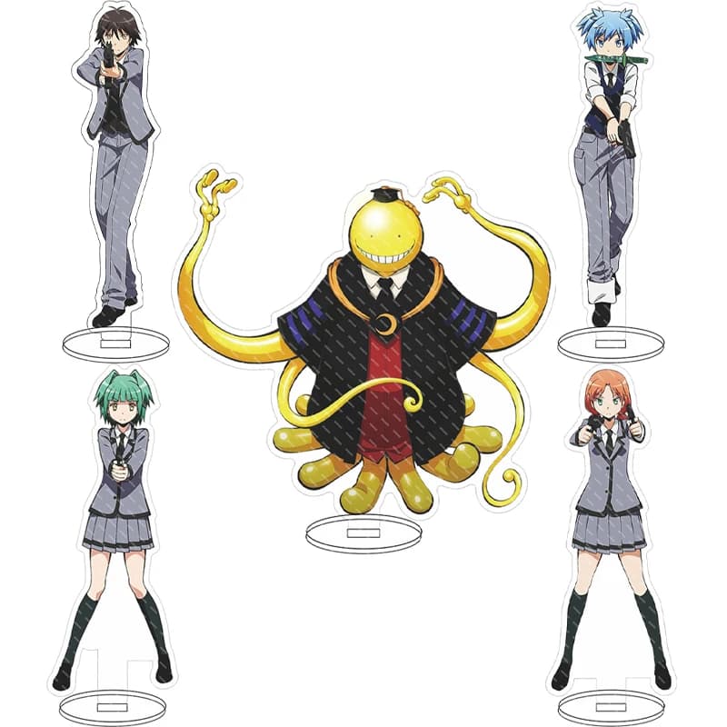 16CM Anime Assassination Classroom Nagisa Shiota Koro-sensei Karma Akabane Kaede Kayano Acrylic Stand Figure Cos Ornaments Gifts