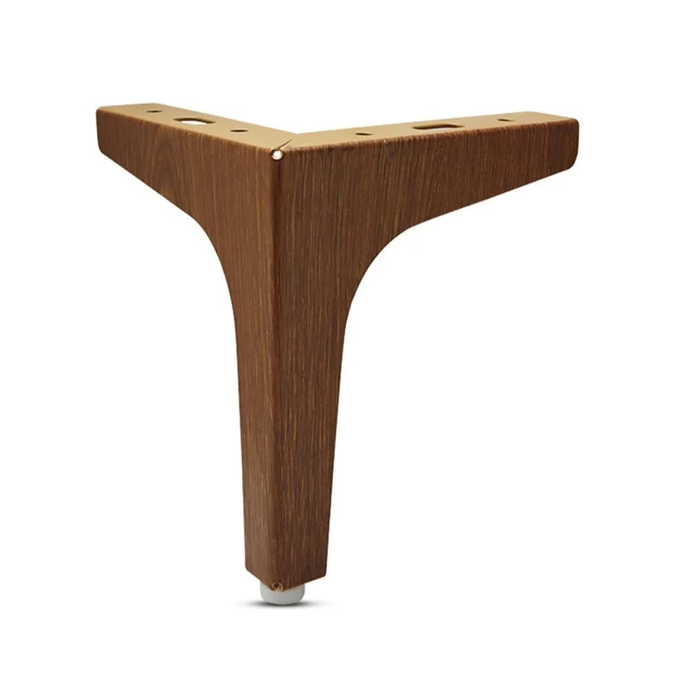 Gambe per mobili in metallo Sostituzione Gambe per mobili resistenti all'usura Triangolo Antigraffio Piedini per sedie per divani