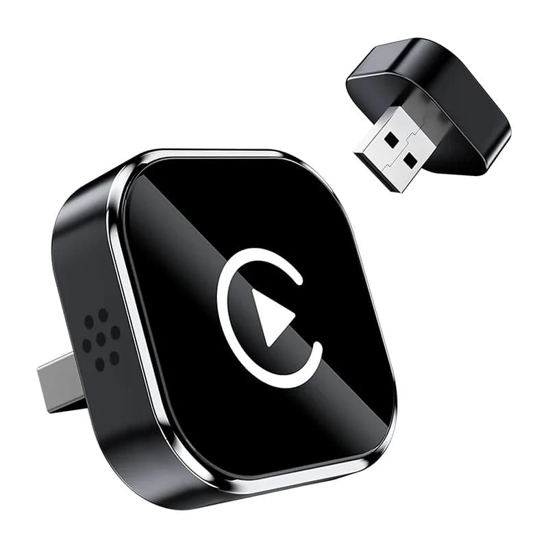 Adapter CarPlay Wireless Android Auto for Volkswagen Renault Peugeot Tesla Model 3/Y Toyota Plug & Play Smart Box Universal AI