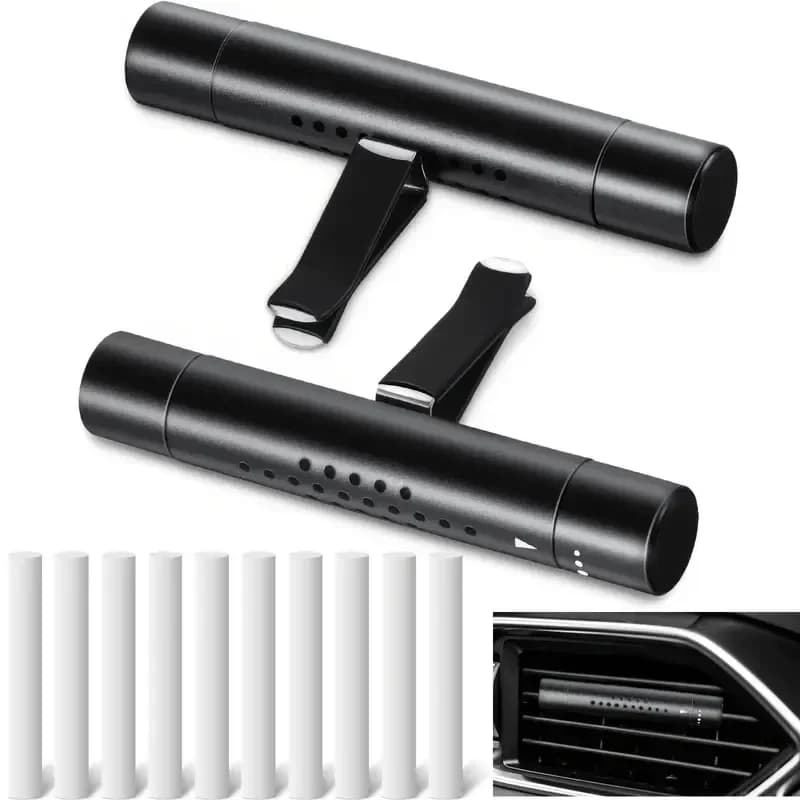 6 pcs/set deodorant for car diffuser compact multipurpose office, kitchen, bathroom pets with 5 charging sticks
