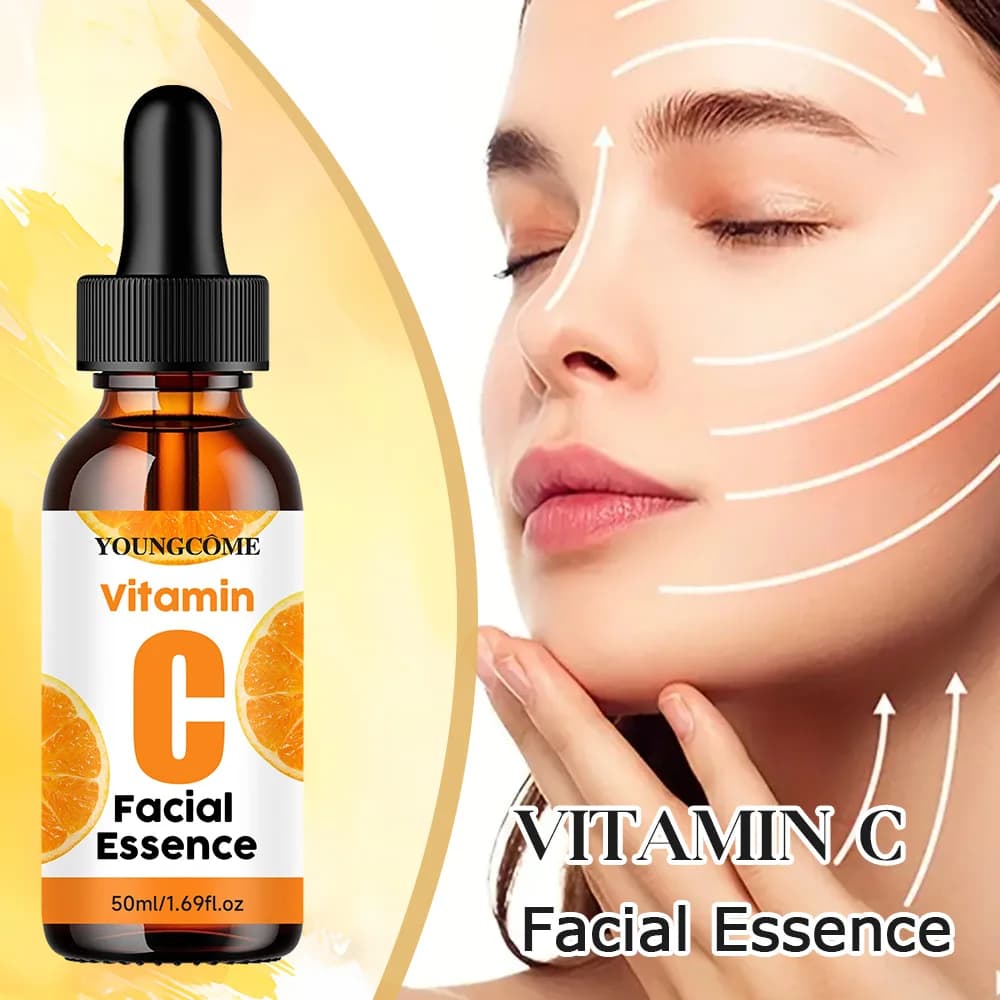 Serum Viso alla Vitamina C Anti-aging, Whitening, Illuminating, Nutrition, Anti-wrinkles, Lifting Effect, Reduces Subtle Lines