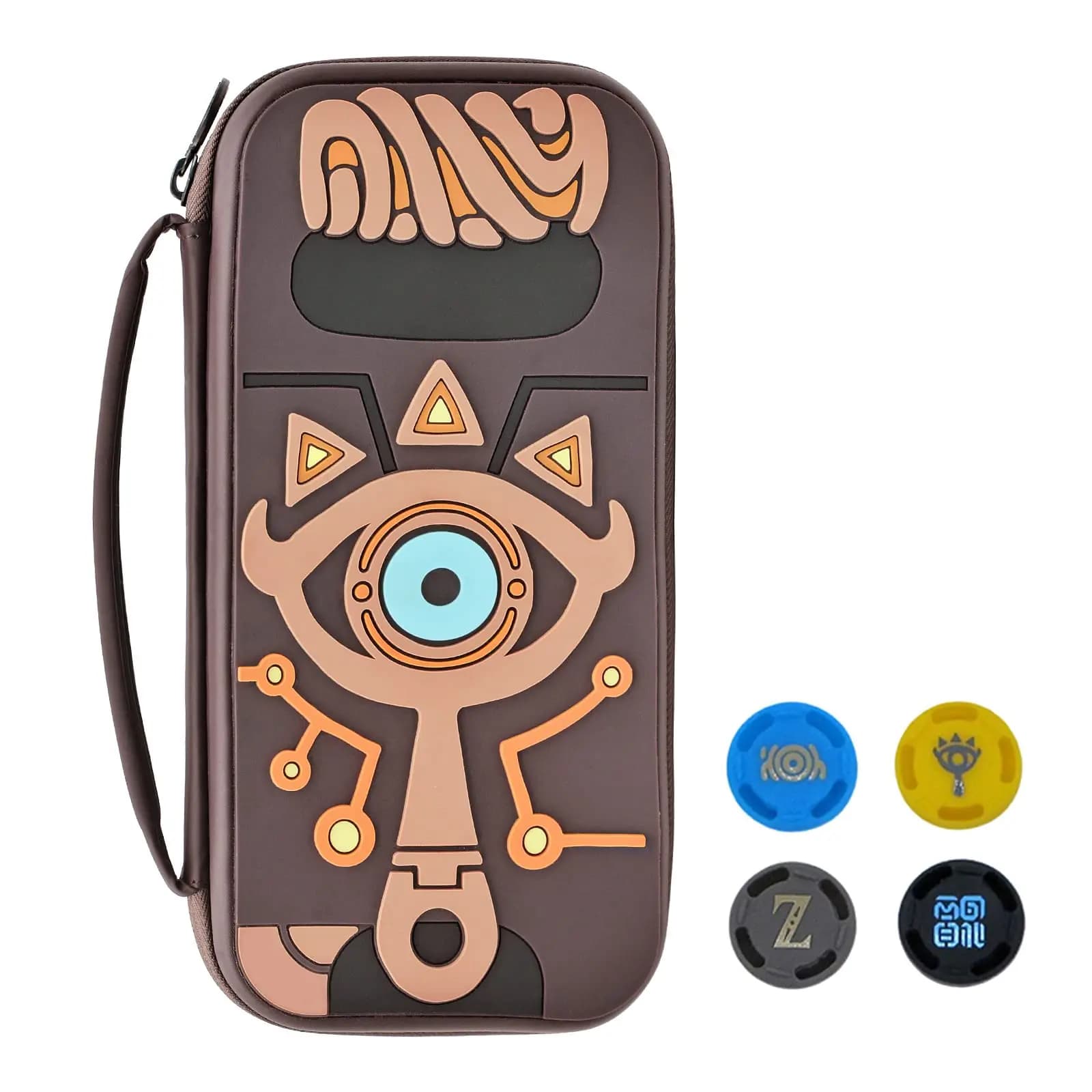 Custodia da trasporto per interruttori per Nintendo Switch / Switch OLED, accessori protettivi rigidi per interruttori Custodia da trasporto per accessori di gioco Zelda
