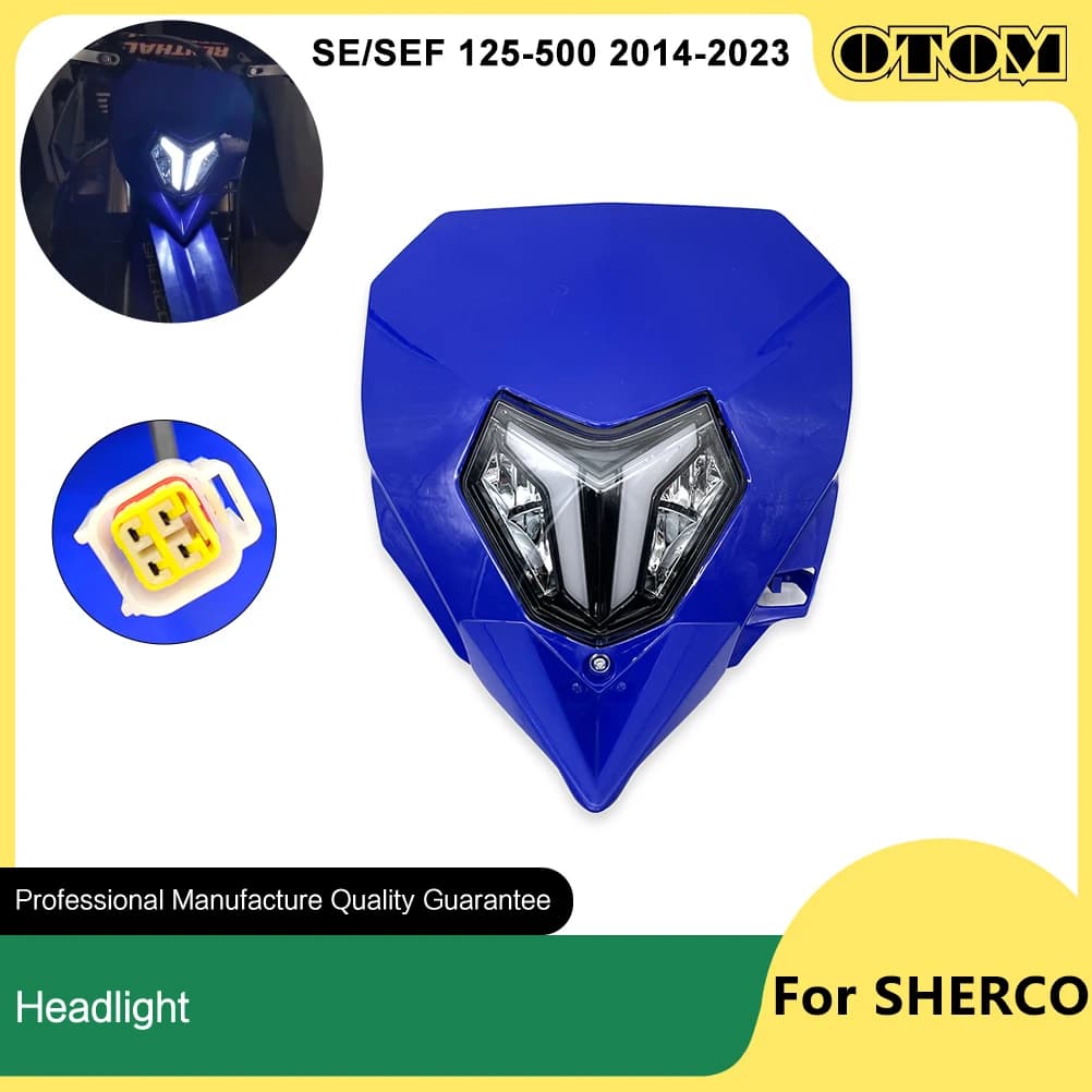 2014-2023 Moto HA CONDOTTO il Faro di Montaggio Della Luce Della Testa Del Faro Per SHERCO SE SEF 125 250 300 450 500 Accessori Dirt Bike parte