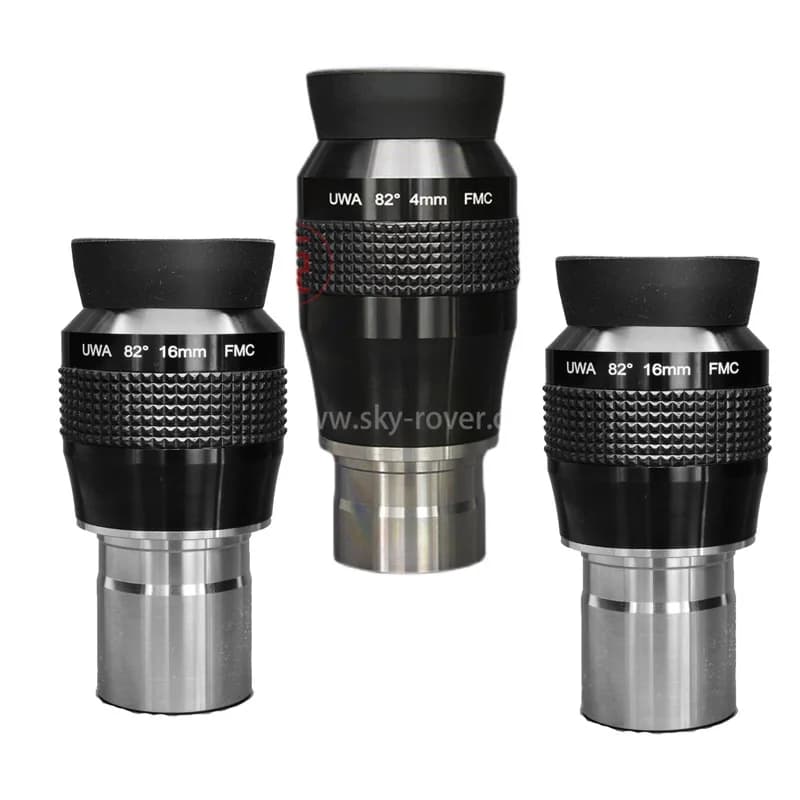 SKY ROVER Oculare ultra grandangolare, UWA, 82 gradi, 4 mm, 7 mm, 10 mm, 13 mm, 16 mm, 1,25"