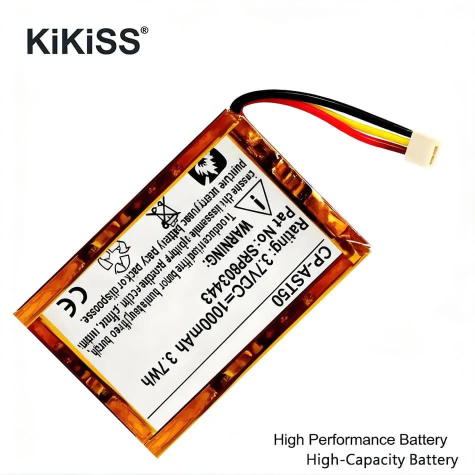 Batteria affidabile da 800mAh SRP603443 per cuffie da gioco Astro A50 A20