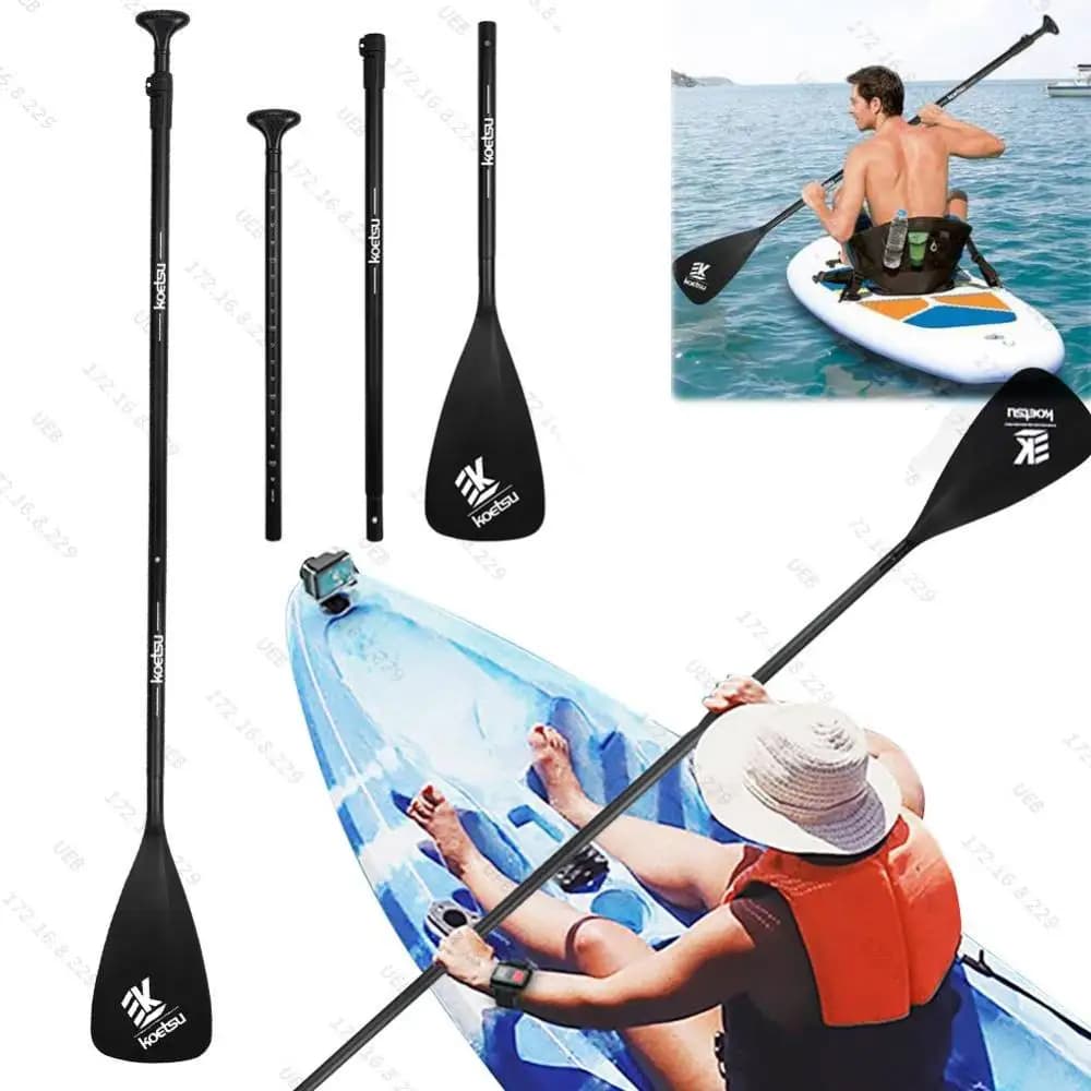 Pagaia Sup in alluminio Paddle a due vie pagaia unidirezionale Nylon Kayak barca Paddle Surfpaddle Sap 1 pz Tro