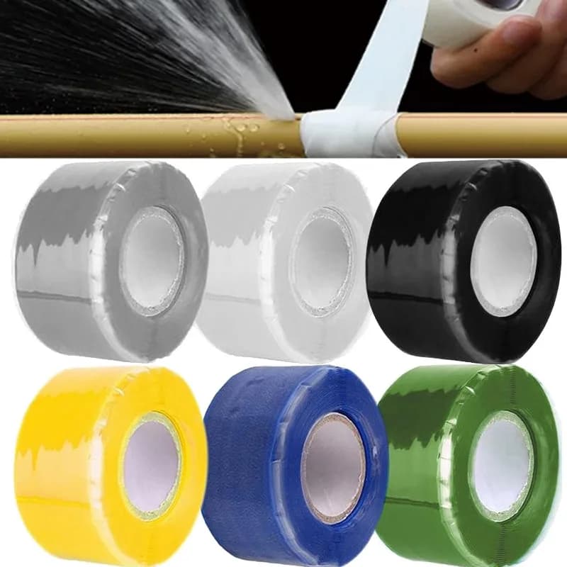 Silicone Removable Tape Waterproof Sealant Tapes for Shock Stop High Temperature Resistant Insulating Tape For Repair Hydraulic Pipes