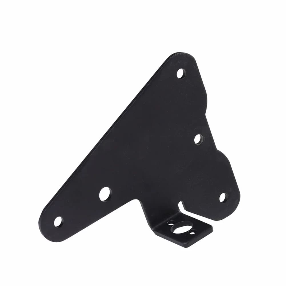 Z axis plate with double Z support for 3D printer upgrade reduces oscillations, improves stability, smooth Z movement, no printer modification