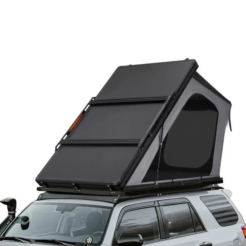 Tenda da tetto fuoristrada con guscio rigido in alluminio leggero e impermeabile Tenda da tetto per auto RTT per 4x4 4WD Camping Adventure