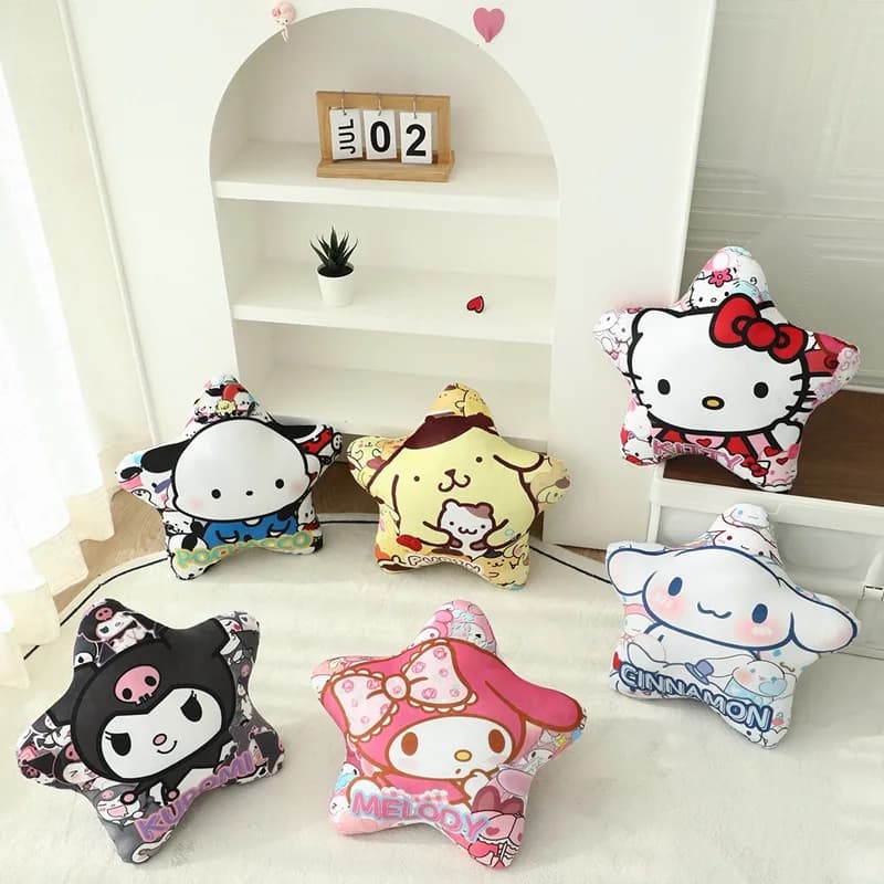 Anime nuovi arrivi Kuromi Cinnamoroall cuscino cuscino My Melody cuscino da viaggio portatile per supporto per il collo regalo di compleanno
