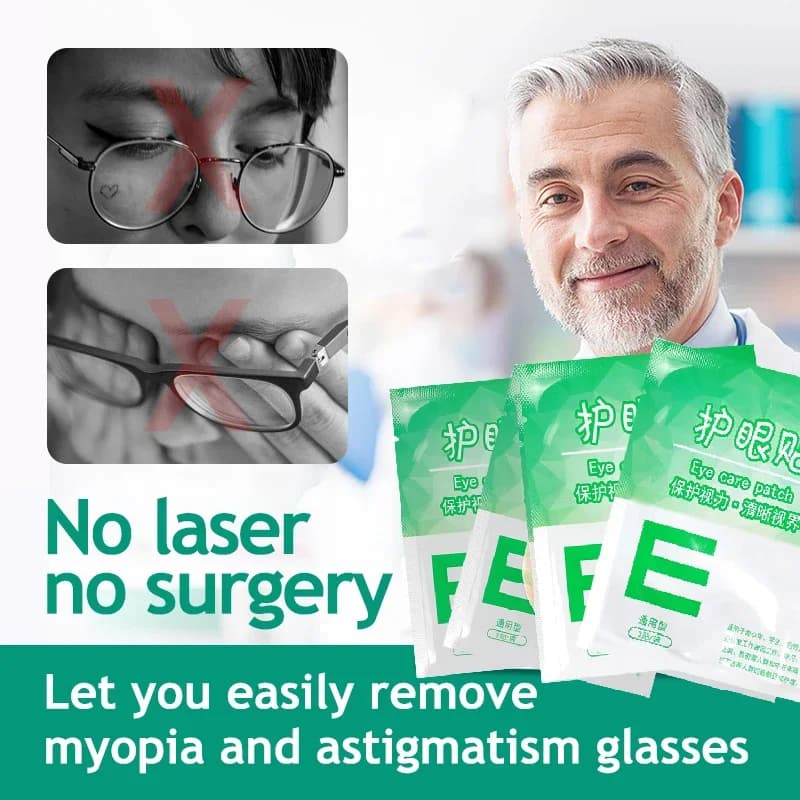 Eye Craps to Improve View, Alleviare Miopia and Astigmatismo, Reduce Eye Cuffing, Eliminate Occhiaie e Borse Sotto gli Occhi, 5/10 Packs