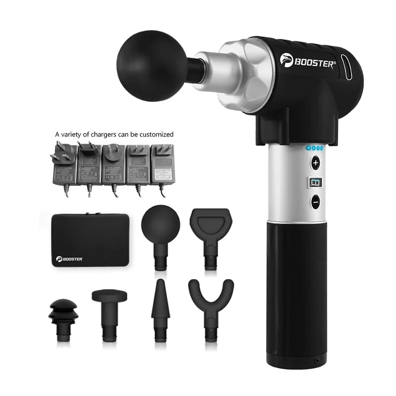 24V Body Electric Massage Kit for Body Massage with Vibration for Deep Fabric Gun for Professional Wireless Body