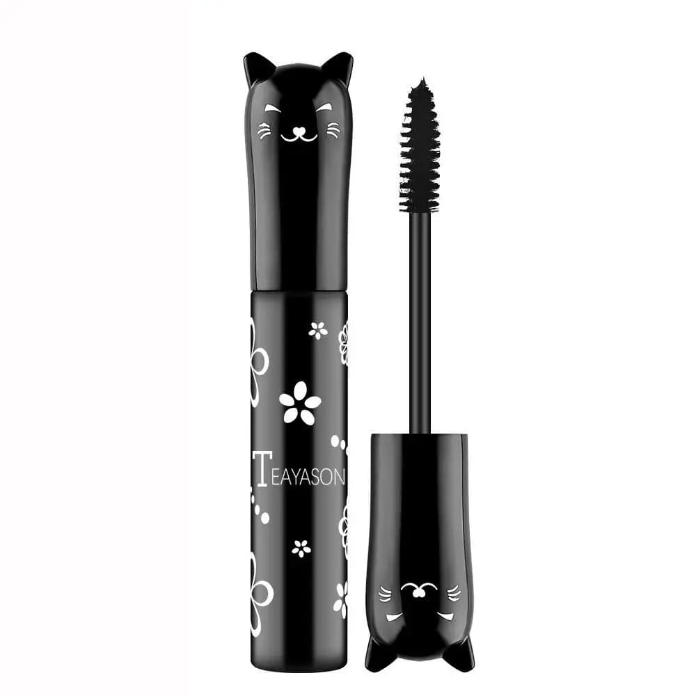Mascara Beauty 6 Colors Effetto Gattino, Drying Fast, Waterproof, for Extension and Lifting Eyelashes, Extension and Colorful for Women