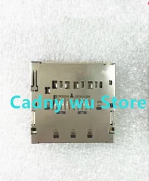 NUOVO A7SIII A7SM3 A7S3 Lettore di schede di memoria SD Supporto per slot per connettore per Sony ILCE-7SM3 Sostituzione della fotocamera Riparazione pezzo di ricambio