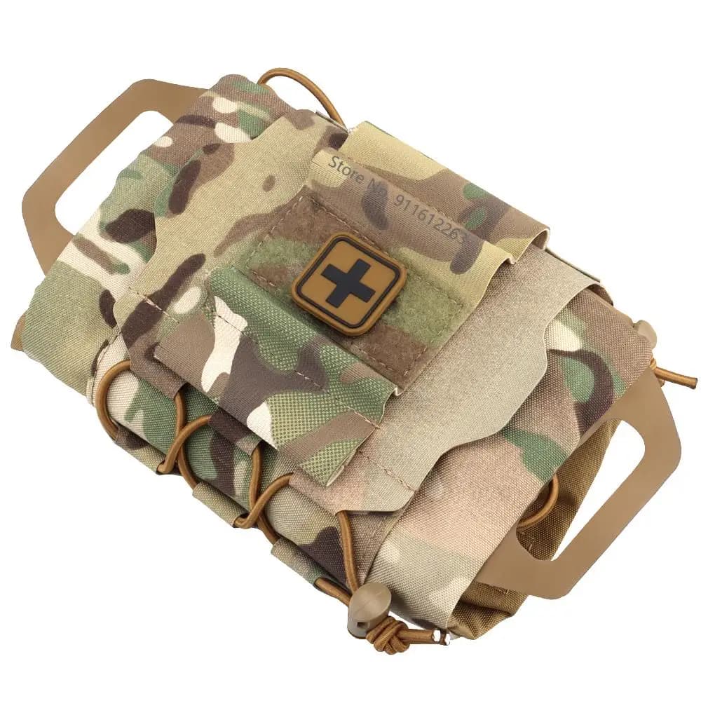 Kit di pronto soccorso a distribuzione rapida Custodia medica tattica Molle Kit IFAK Borsa di sopravvivenza di emergenza militare da caccia all'aperto
