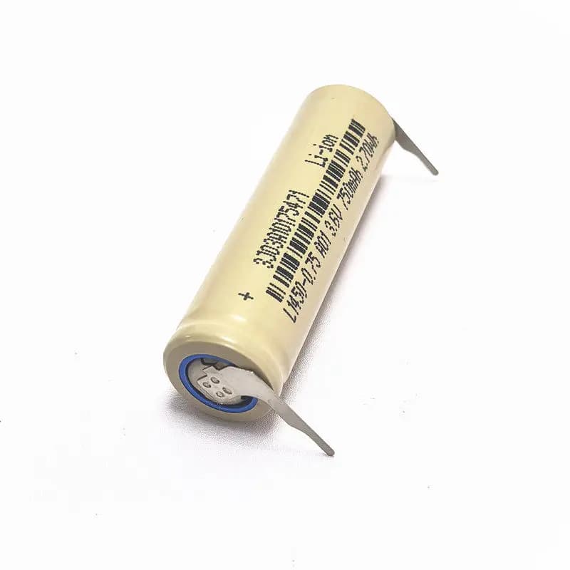 2-6 pieces L1450- Lithium battery 075 14500 3.6V 750mAH suitable for electric brushes Philips HX9903, 993B, HX6800