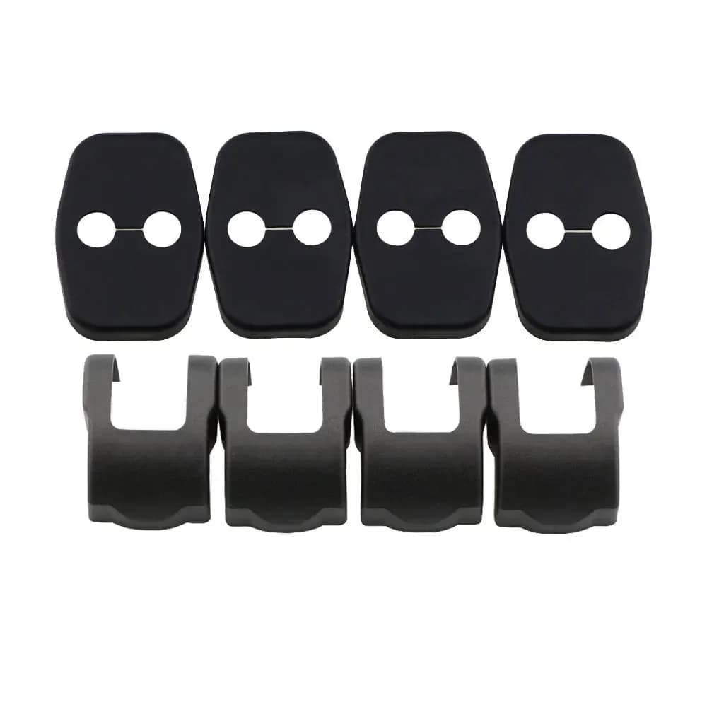 Copertura della serratura della porta in ABS per Peugeot 308 408 208 2008 3008 per accessori per coperture del fermaporta di protezione Citroen C4
