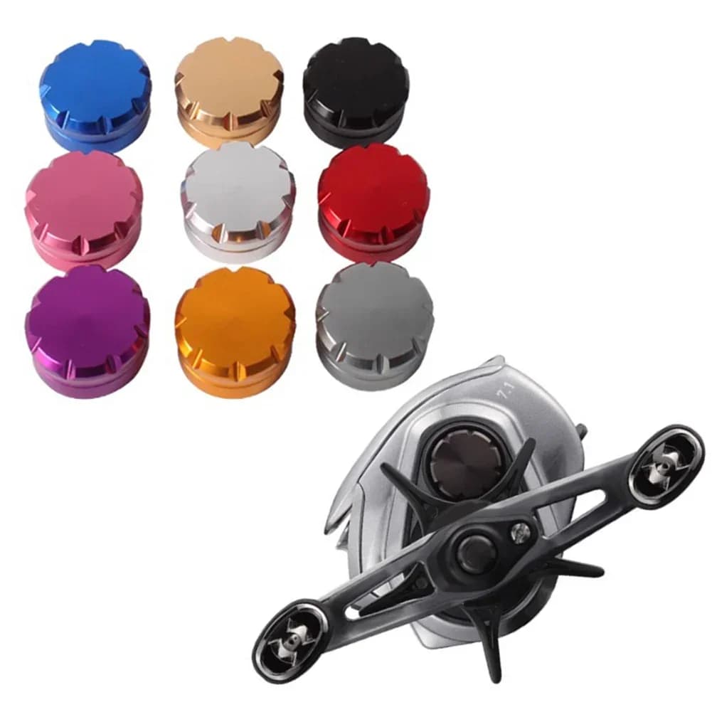 Mulinello da pesca BaitCasting Reel Manopola di regolazione del freno meccanico per serie DAIWA Blu Giallo Nero Rosso Viola Rosa Strumenti di pesca