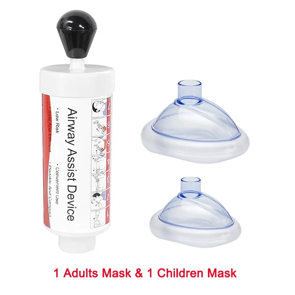 Kit di pronto soccorso per dispositivo anti soffocamento Vac di aspirazione salvavita di emergenza per bambini AdultiAggiornamento dispositivo antisoffocamento portatile asfixia