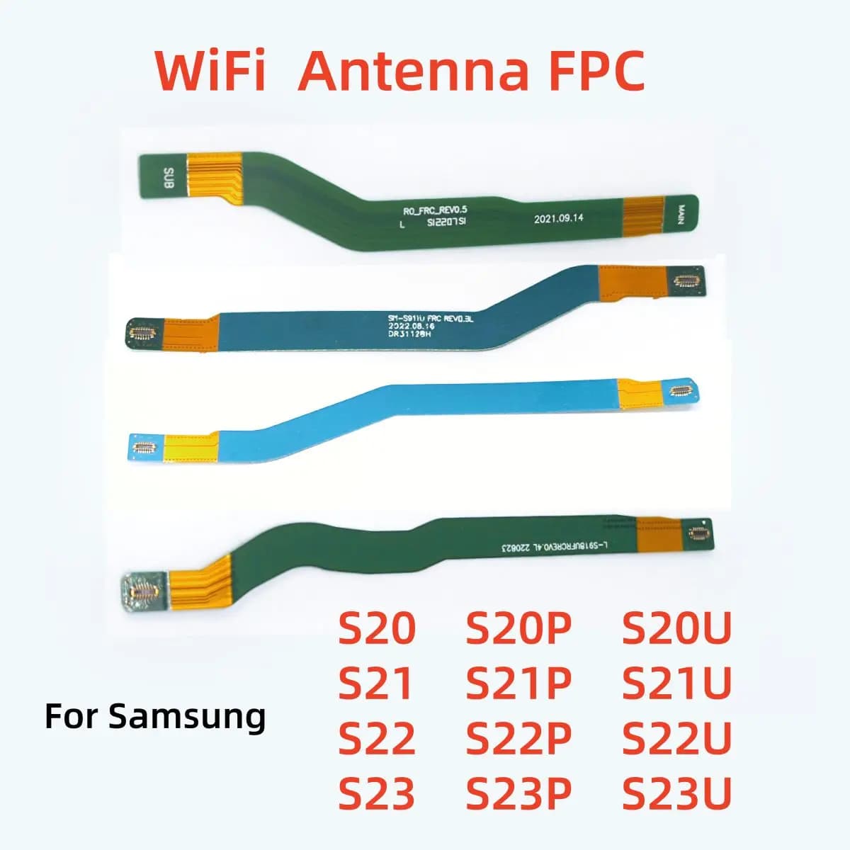 Cavo flessibile per connettore FPC per antenna segnale WiFi sulla scheda principale per Samsung Galaxy S23 S22 S21 S20 Plus Ultra FE