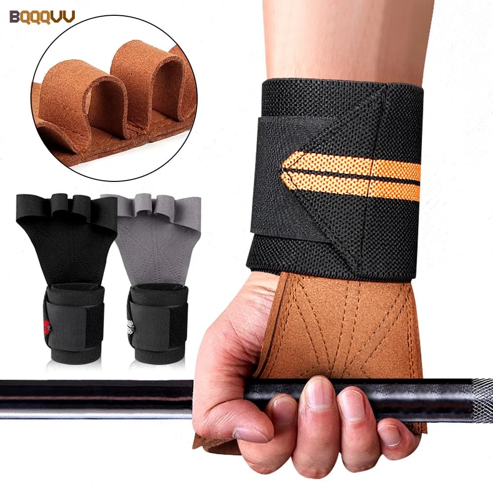 1 pair of sports gloves for women training gloves Fitness Body Building weight lifting gym hand wrist palm protector glove