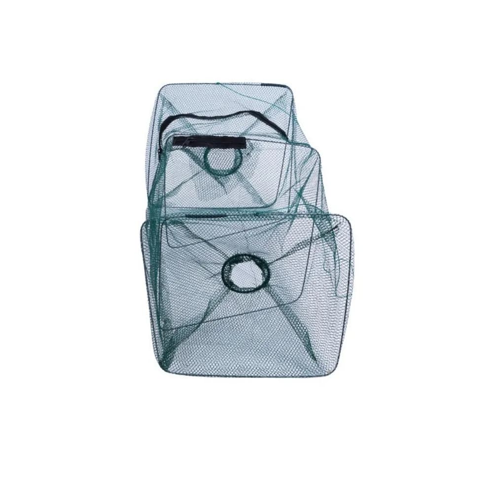 Premium Material Collapsible Fish Trap Collapsible Design Cast Net Structure Portable Cast Net Portable Size S Size
