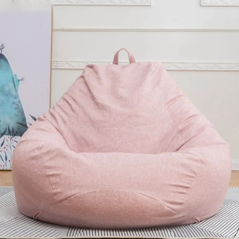 Comfortable sack chair cover, breathable and removable lazy sofa cover, soft sofa cover and washable for adults