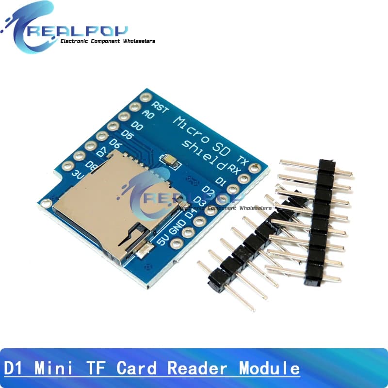 Micro SD Card Shield Per WeMos D1 Mini TF WiFi ESP8266 Modulo Wireless SD Compatibile Per Arduino Per WeMos D1 Mini Modulo